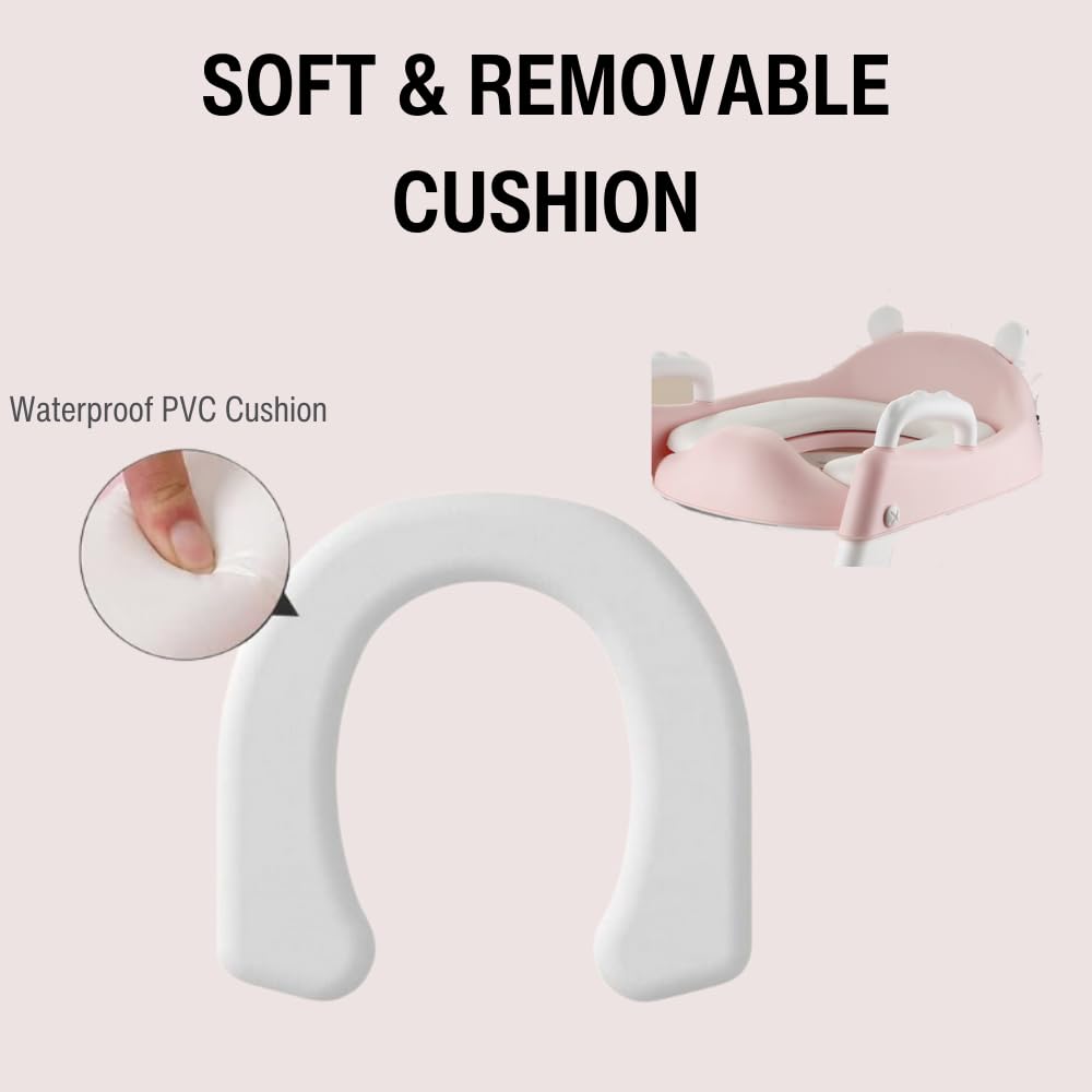 PandaEar gender-neutral white gray design fits bathroom decor and kids