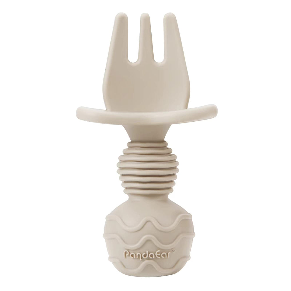 PandaEar safe-eating-utensils support independent feeding milestones.