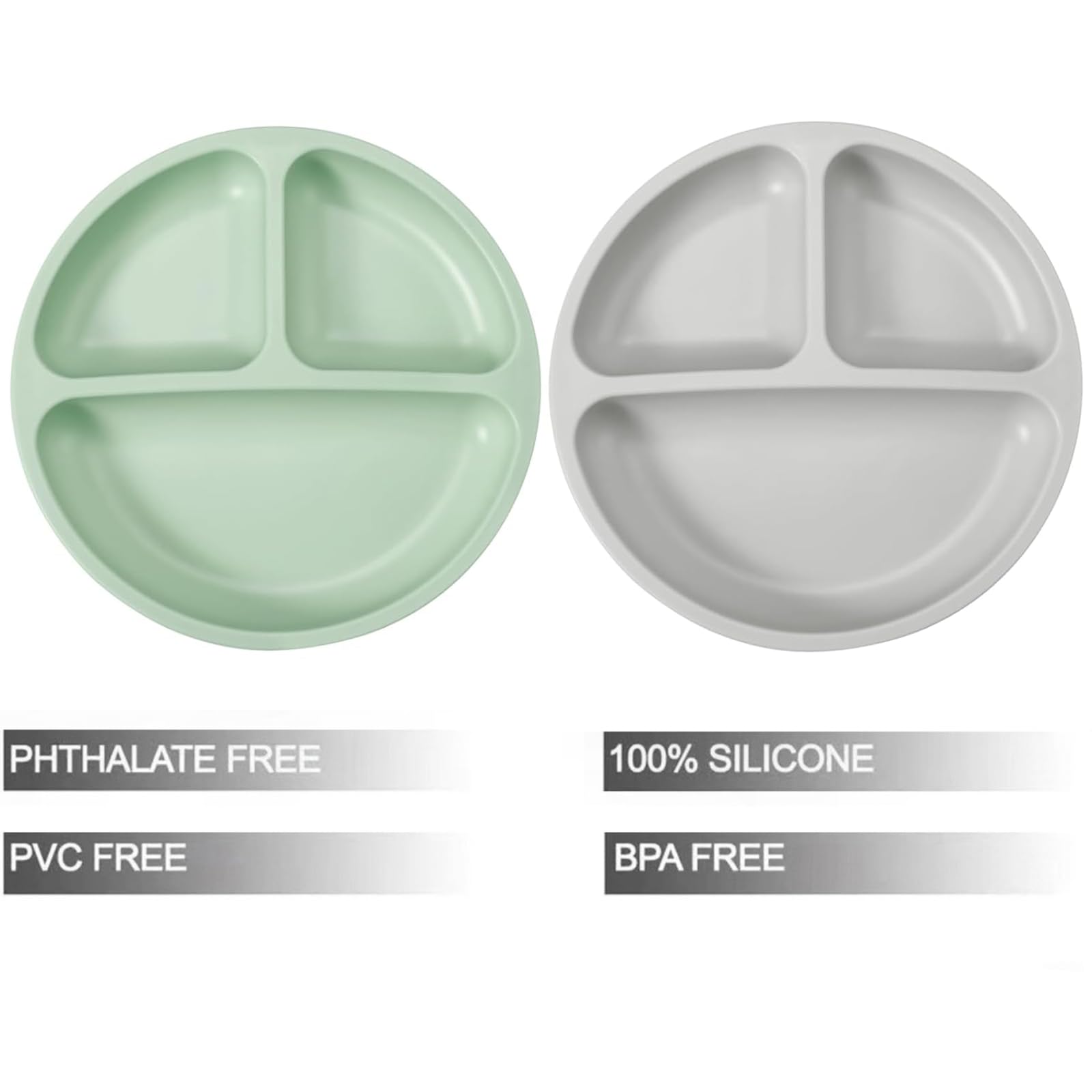 PandaEar spoons close-up shows ergonomic shallow design for easy scooping.