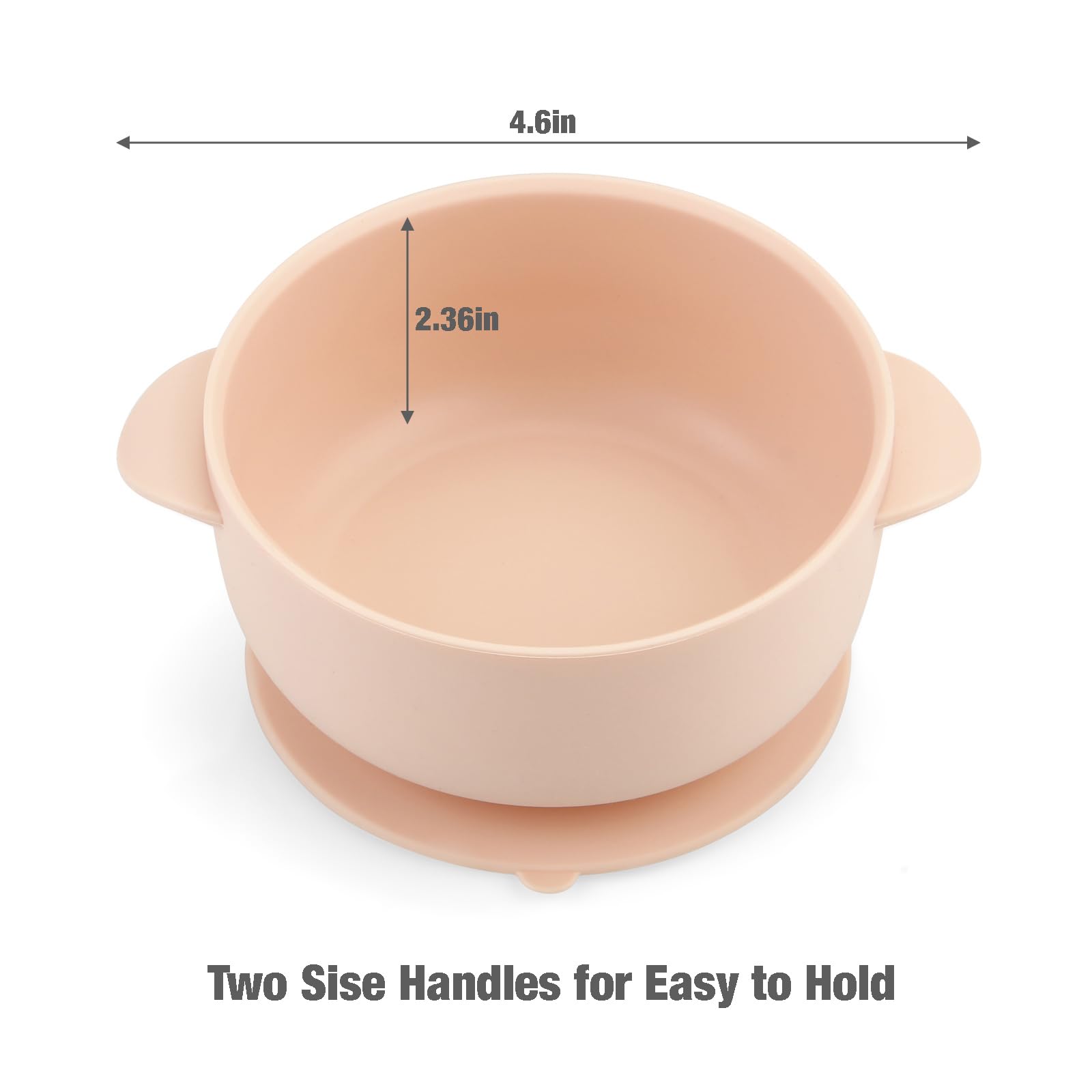 PandaEar silicone spoons fit small hands and protect developing teeth.