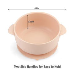 PandaEar silicone spoons fit small hands and protect developing teeth.