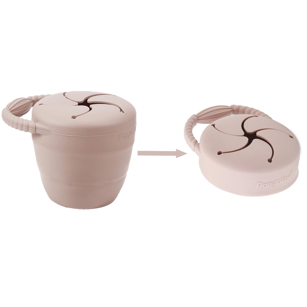 PandaEar spoons and forks pink ergonomic grips for tiny hands
