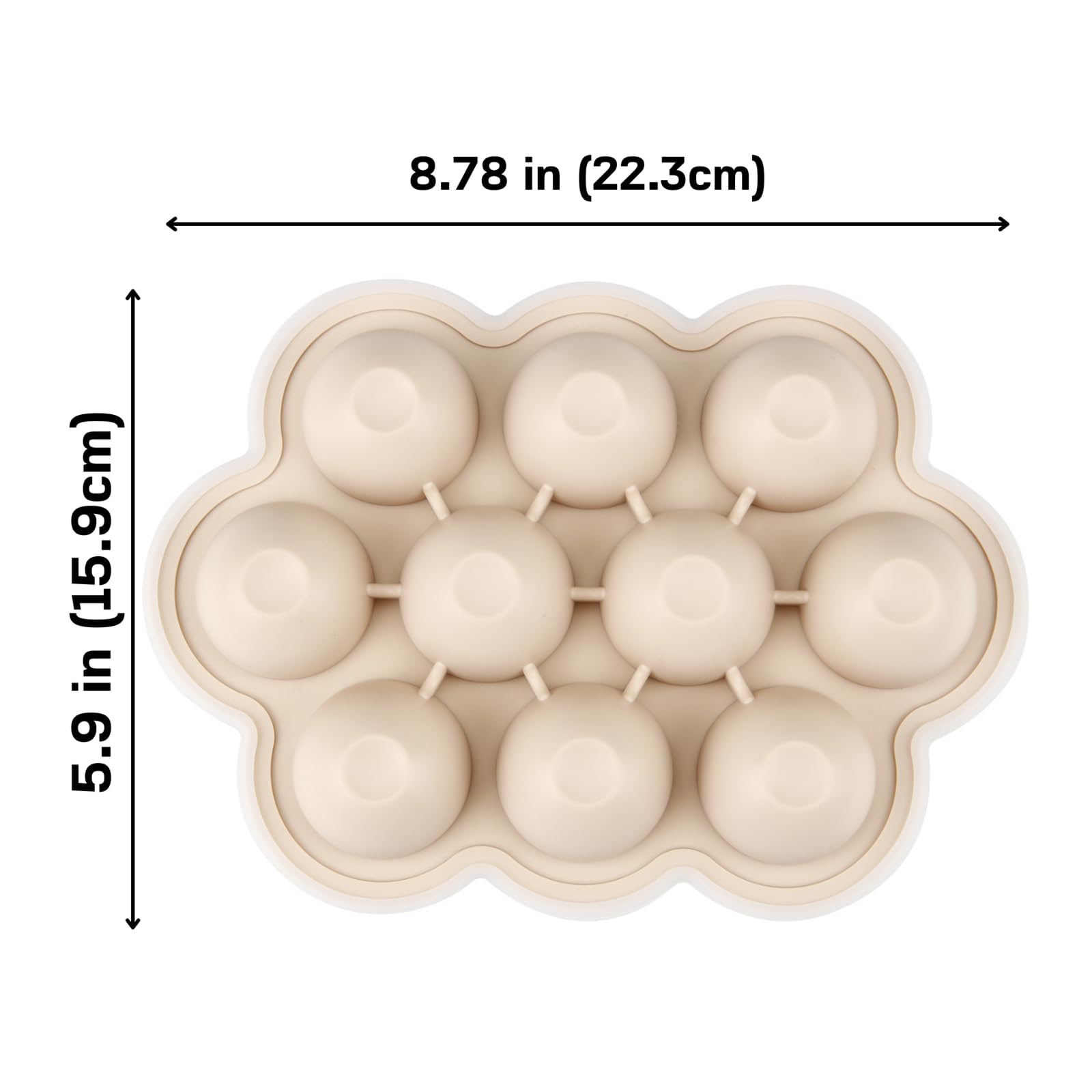 PandaEar silicone-tray stackable design saves fridge space and keeps feeding organized.
