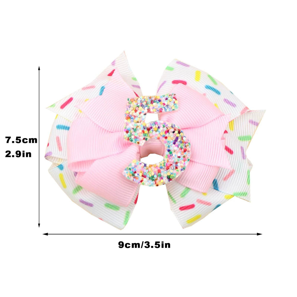 PandaEar bow with colorful sprinkles adds charm to party looks