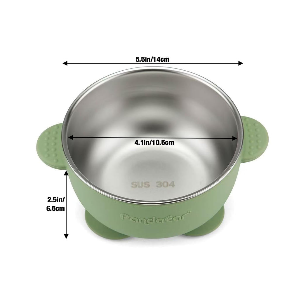 PandaEar stain- and odor-resistant stainless surface stays fresh.
