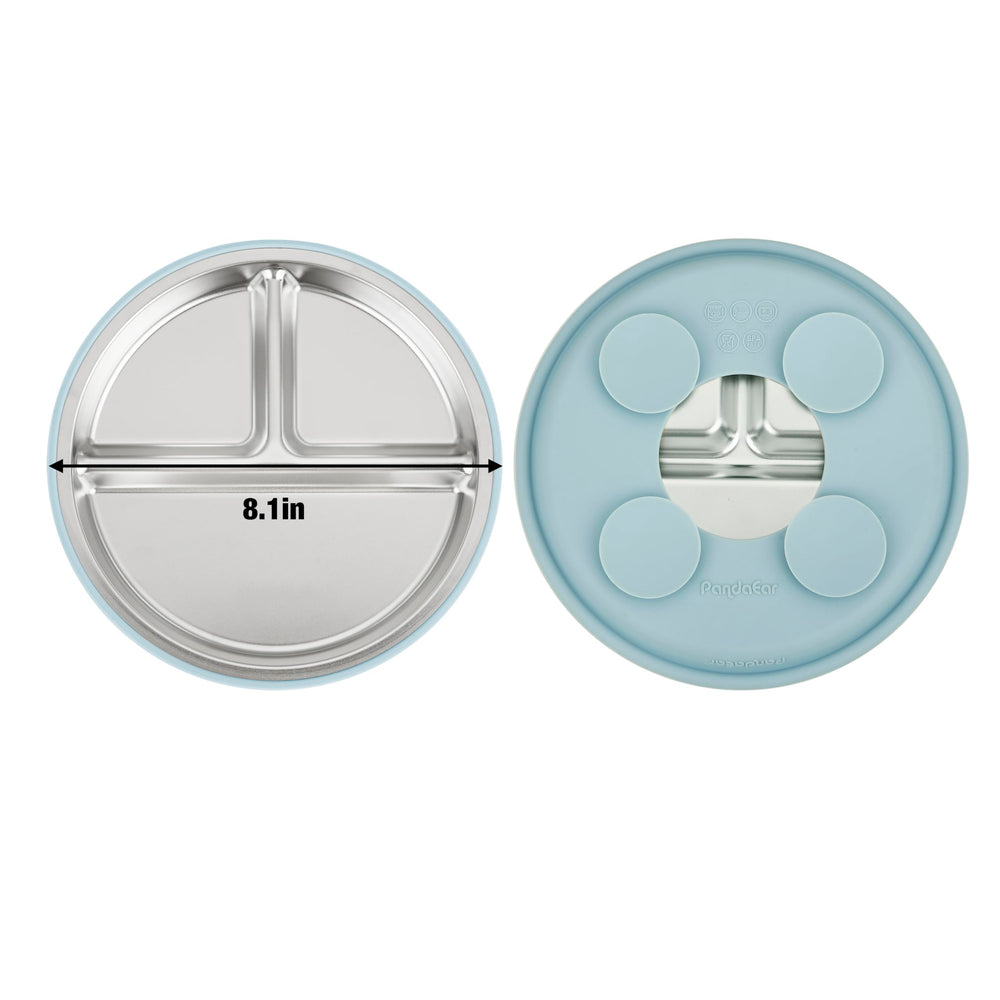 PandaEar stain-resistant stainless surface stays clean over time.