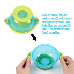 PandaEar Stay Put Bowls colorful lids add fun mealtime while guiding portions