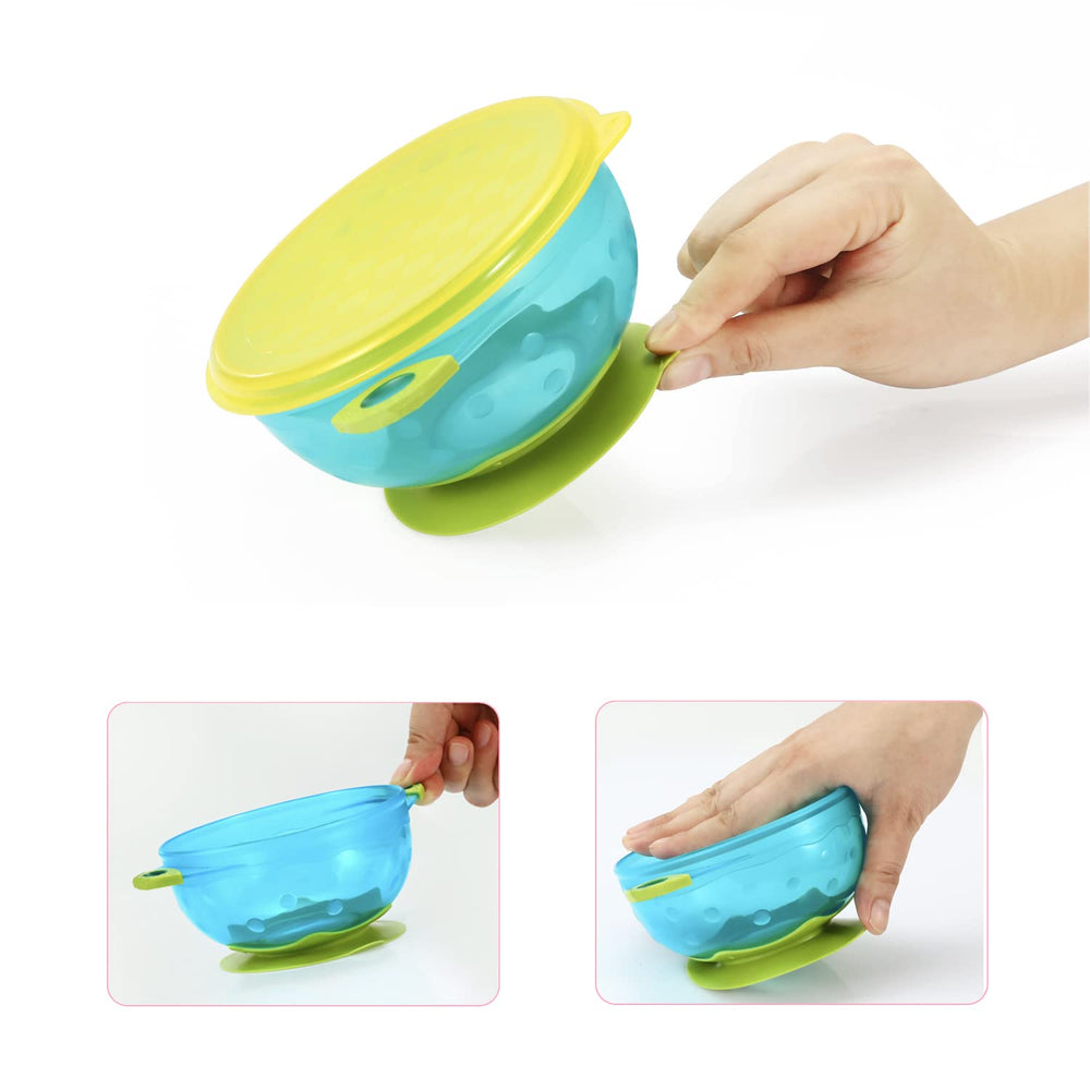 PandaEar Stay Put Bowls on the go fit bags or car journeys for snacks