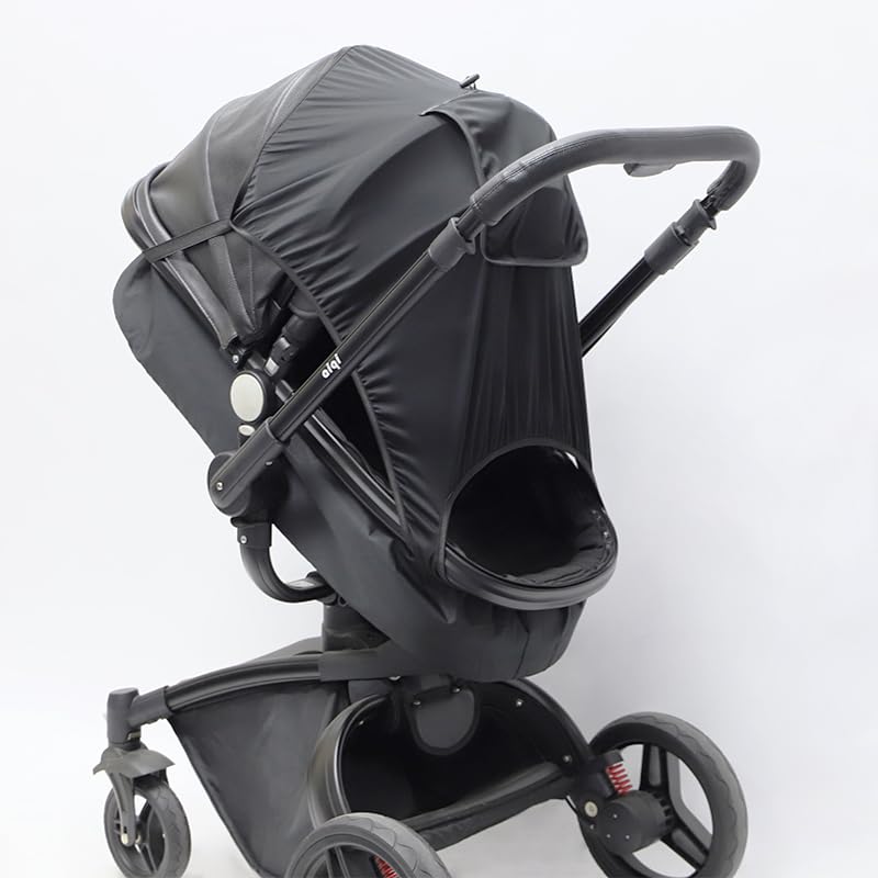 PandaEar sun shade with adjustable straps for easy attachment
