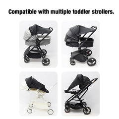 PandaEar universal shade fits most strollers and bassinets for wide compatibility