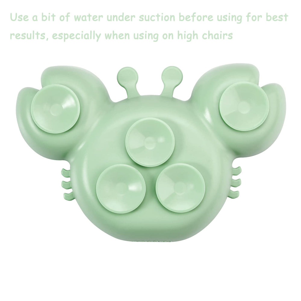 PandaEar suction-base-non-slip—keeps plates in place during meals.