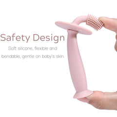 PandaEar teether is shown in playful colors during early oral-care play.