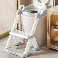 PandaEar toilet potty seat folded for travel, compact storage, convenient on the go.