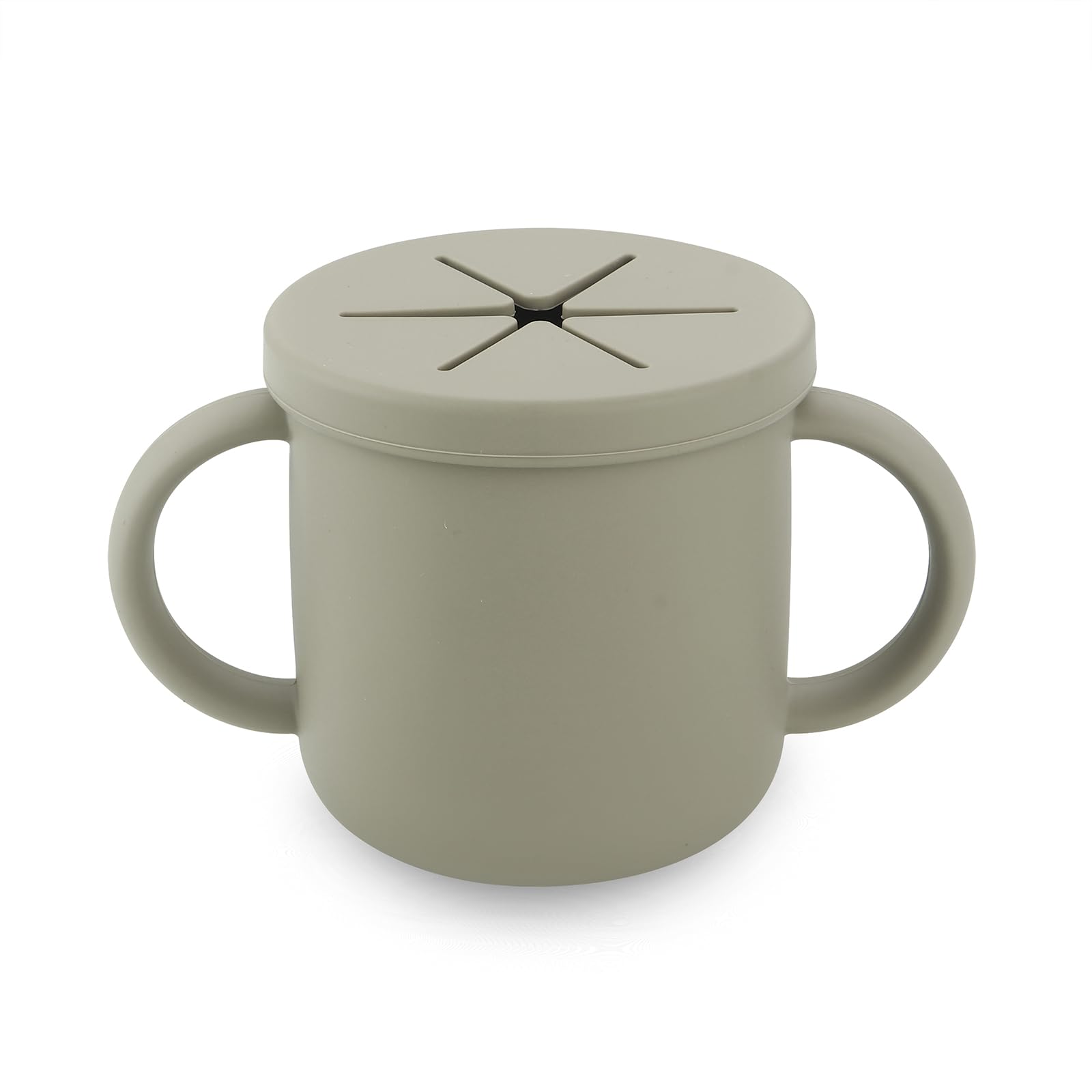 PandaEar travel ready toddler cups fit in bags for snacks on the go.