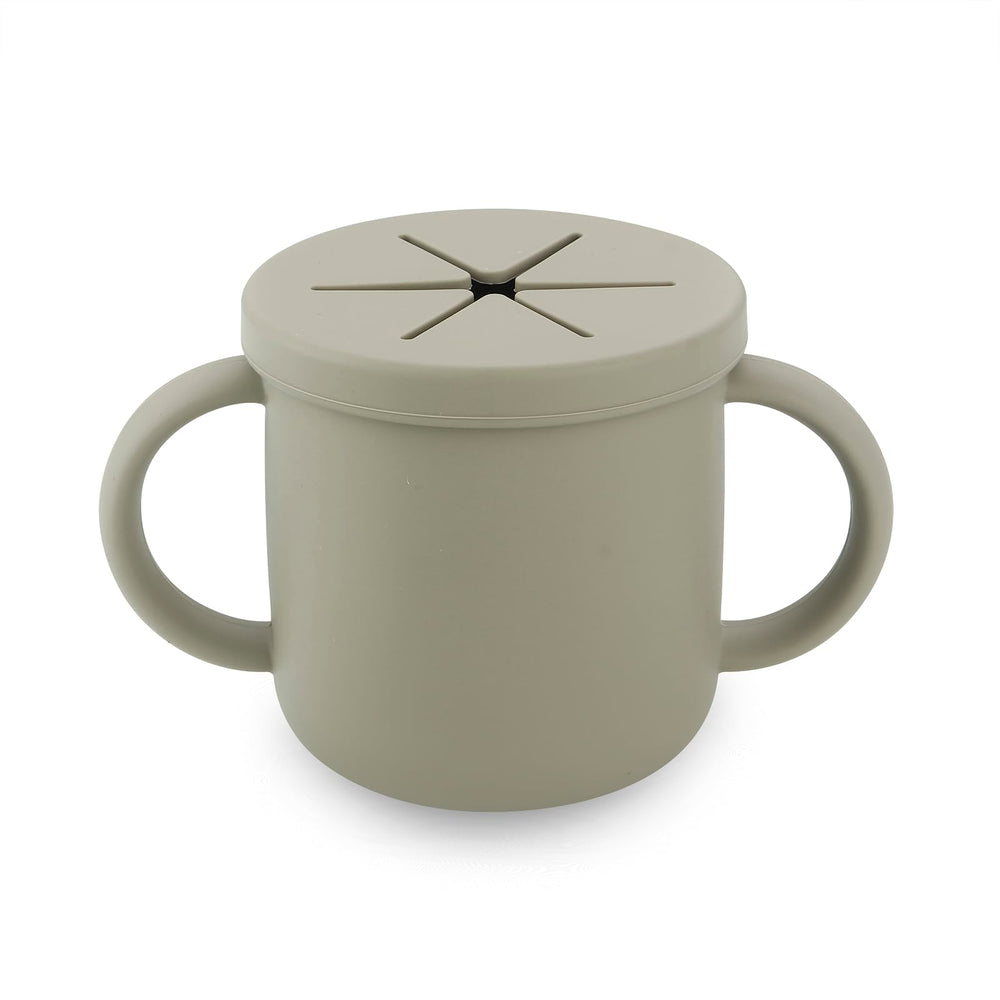 PandaEar travel ready toddler cups fit in bags for snacks on the go.