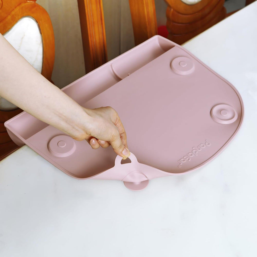 PandaEar two-pack placemat display highlighting compact storage