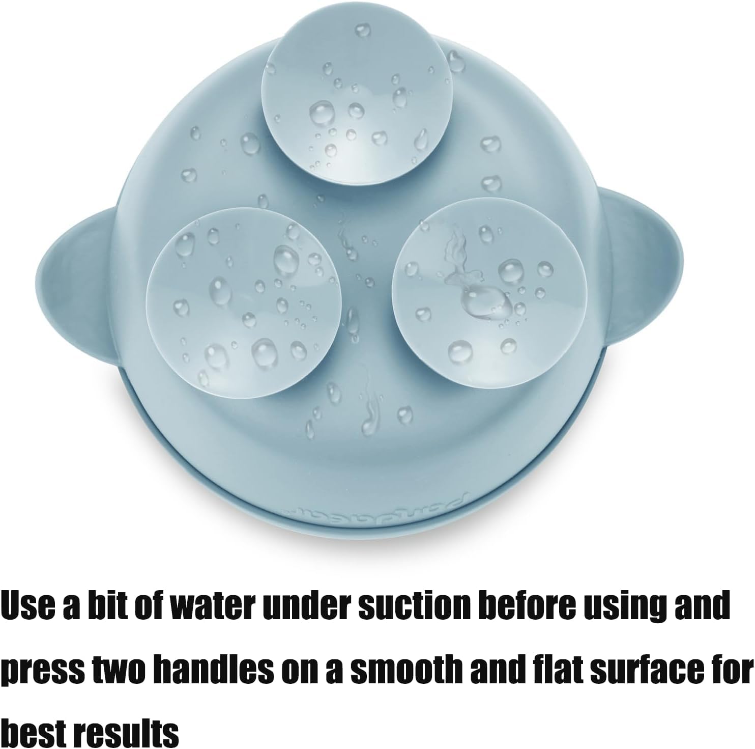 PandaEar wide-bottom design provides stability for babies through children.