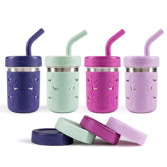 Pandaloo stainless inner straw promotes safe sipping on the go