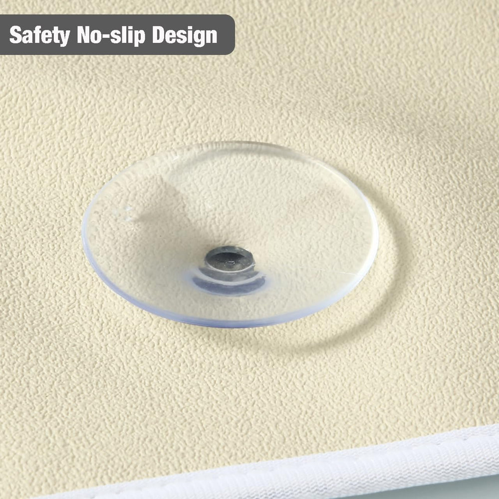 PandaEar aqua blue option adds calming color while keeping baby safe during baths.