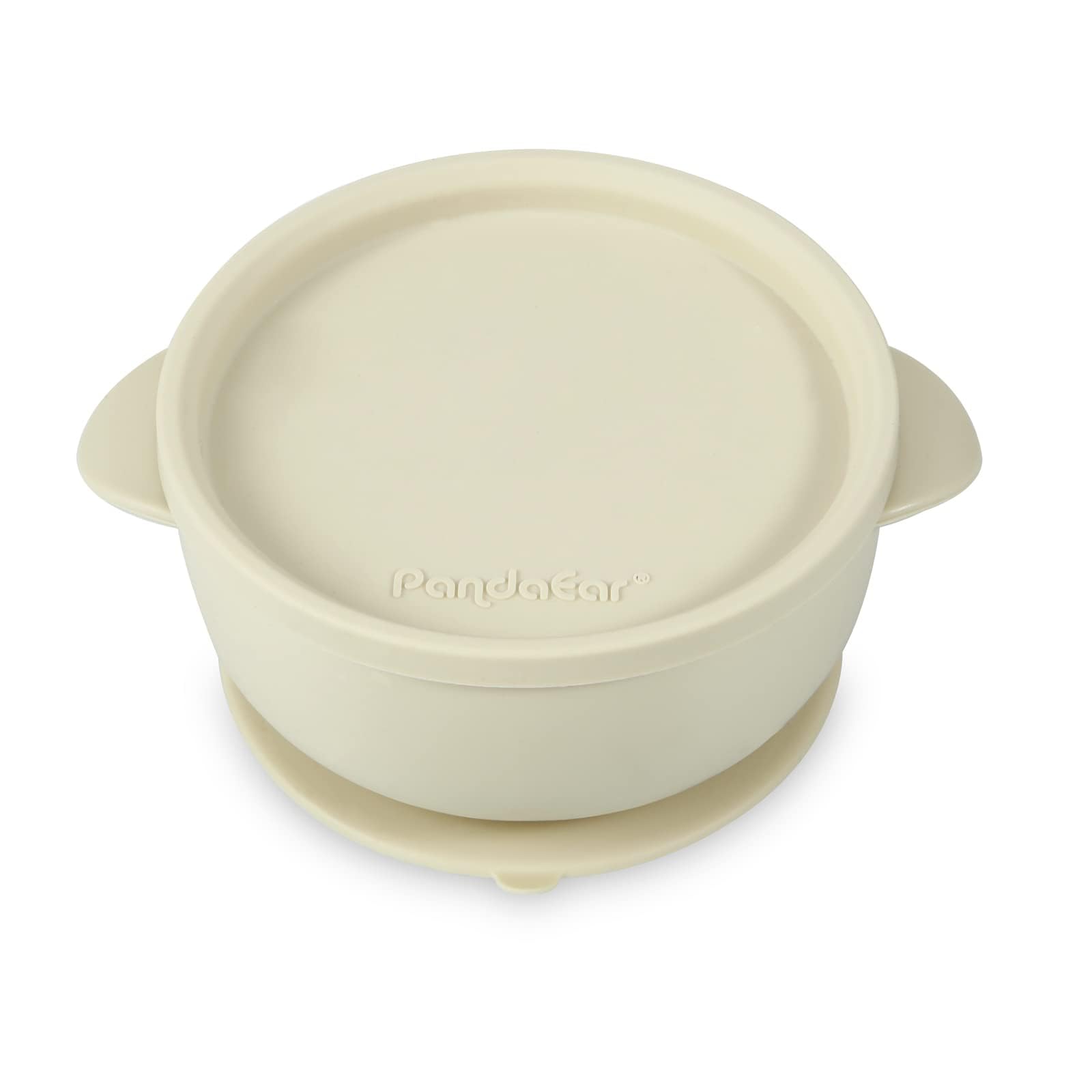 PandaEar on-the-go use shows convenient meals from diaper bag to table.