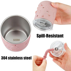 PandaEar silicone sleeves add grip and softness for little hands.