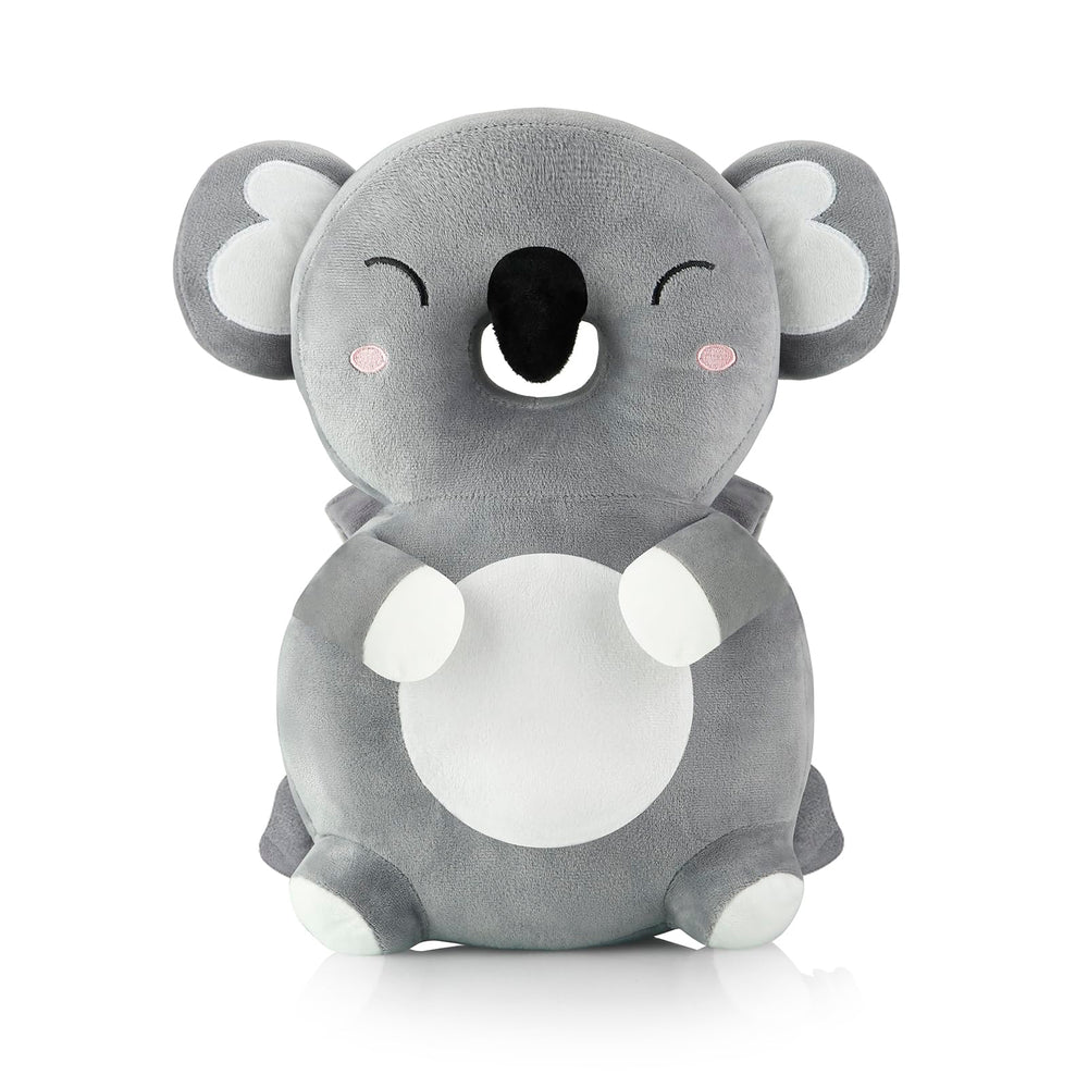 PandaEar baby head protector front view cushions bumps during crawls