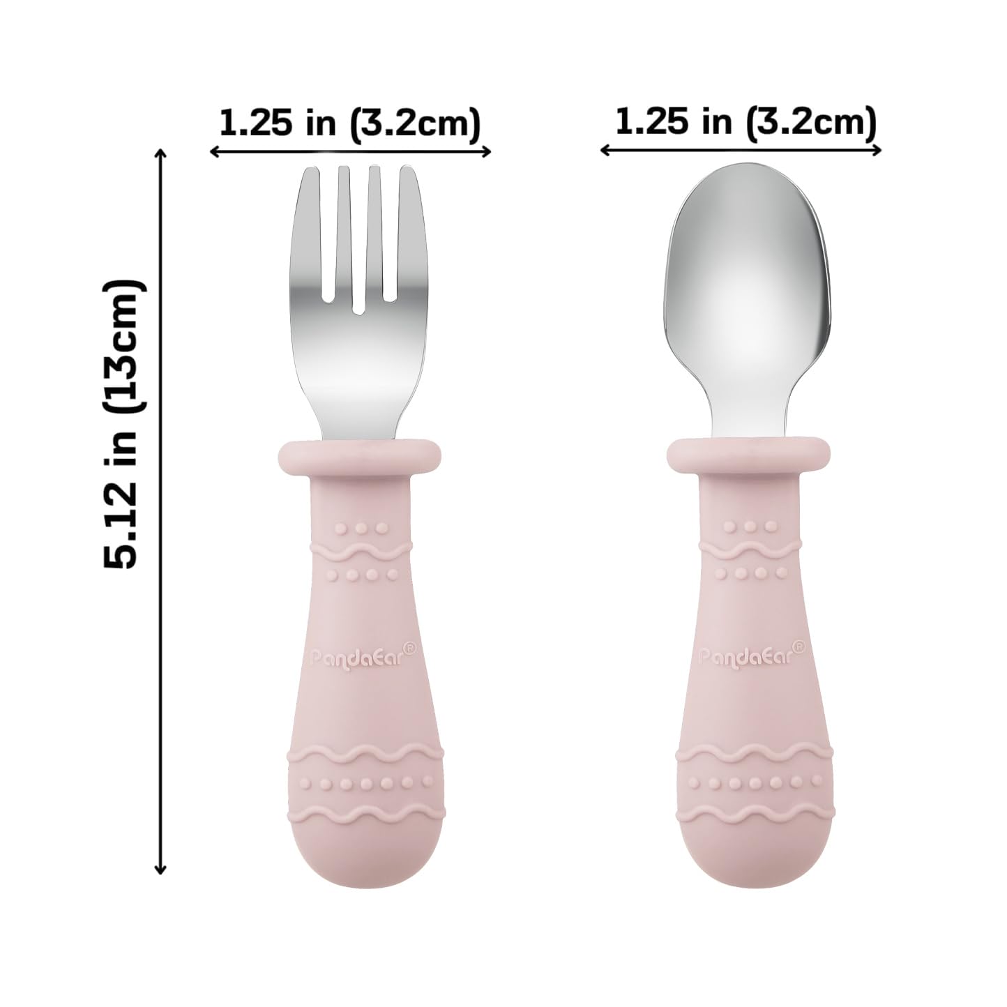 PandaEar baby-led weaning spoons promote safe, comfortable feeding experiences.