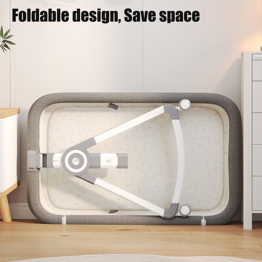 PandaEar bedside sleeper in a cozy nursery setup for nighttime care