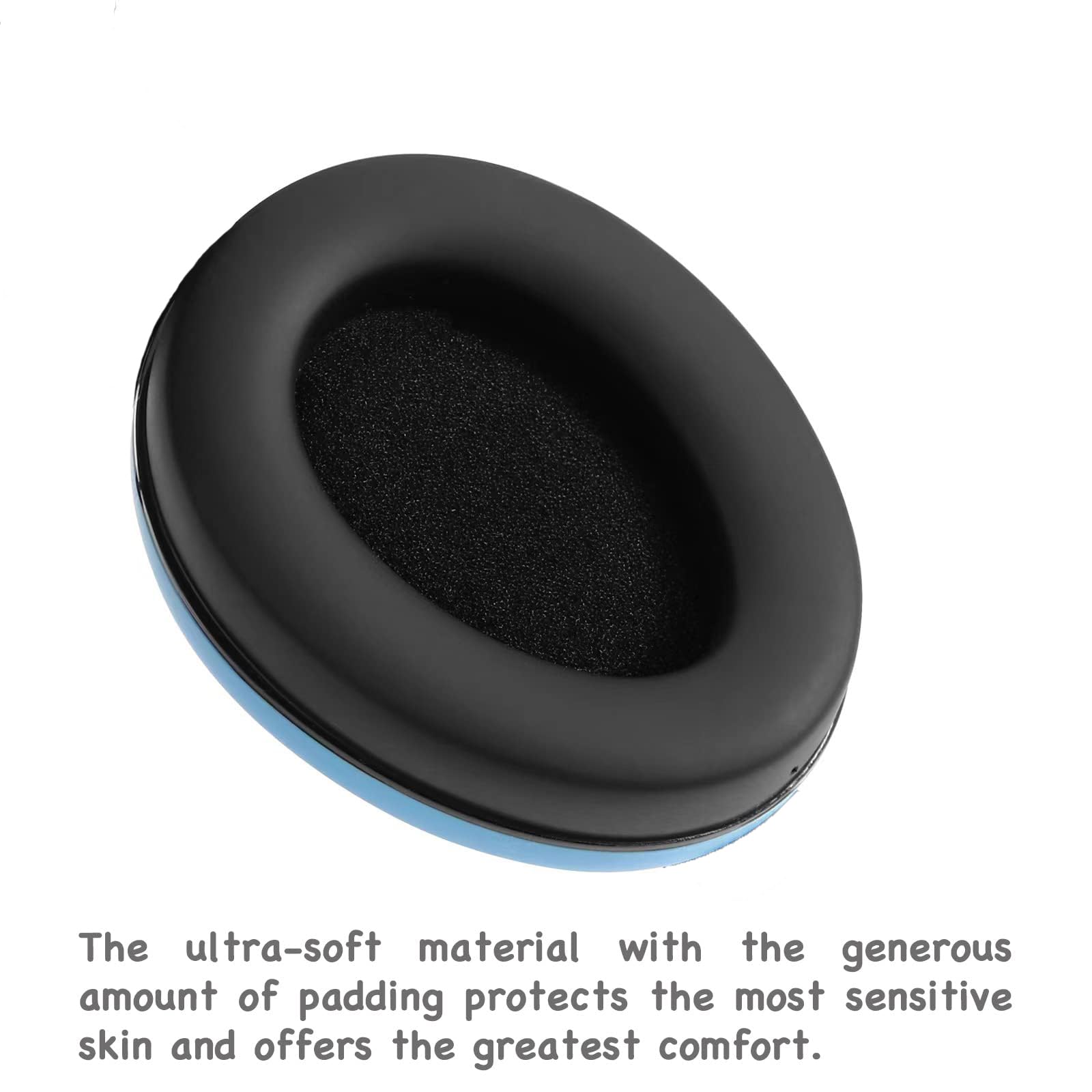 PandaEar blue durable construction withstands daily wear.