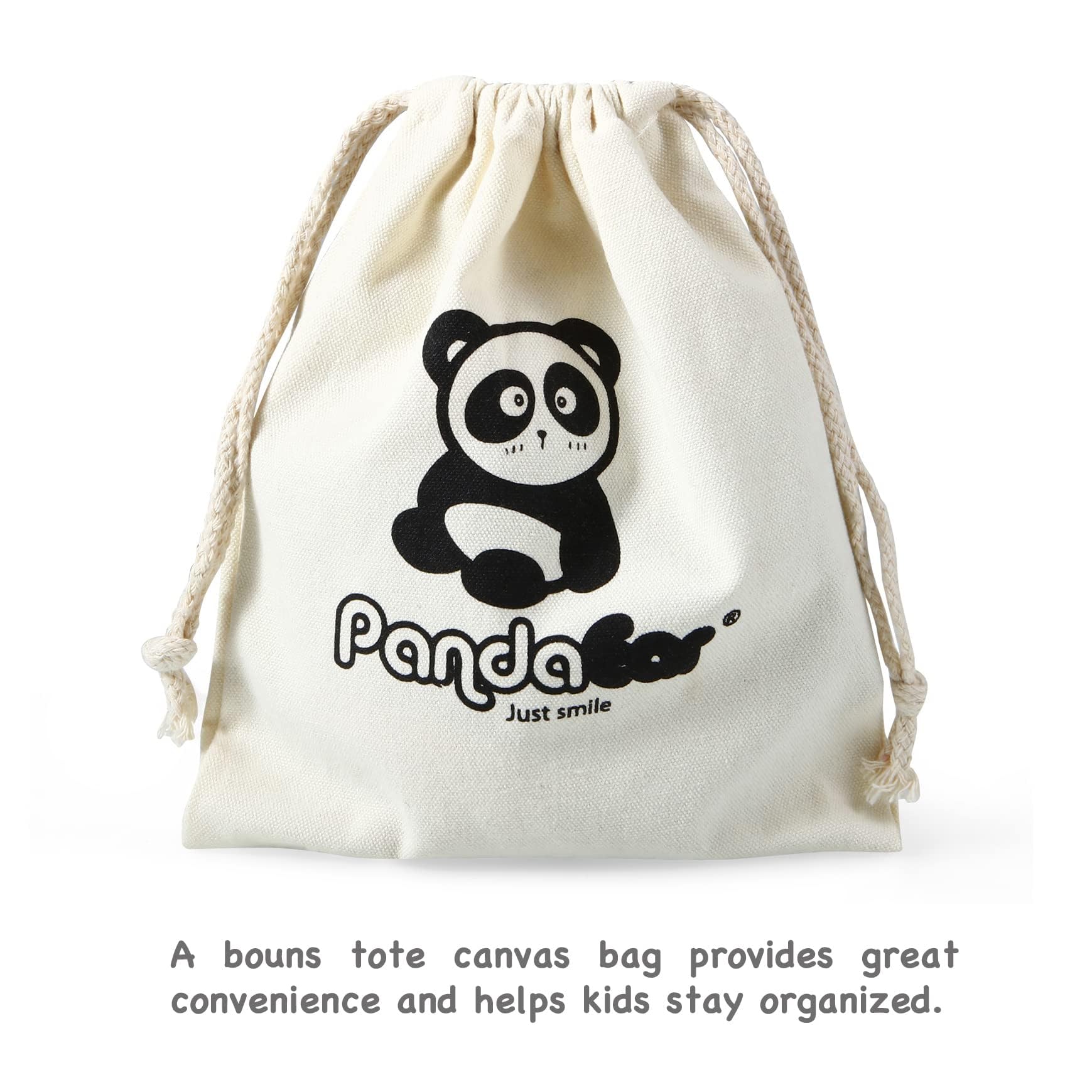 PandaEar blue being worn by toddler highlighting lightweight comfort.