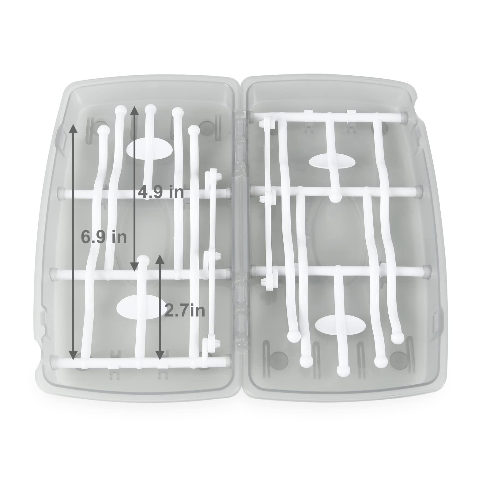 PandaEar BPA-free drying rack highlights safe materials and family-friendly design.