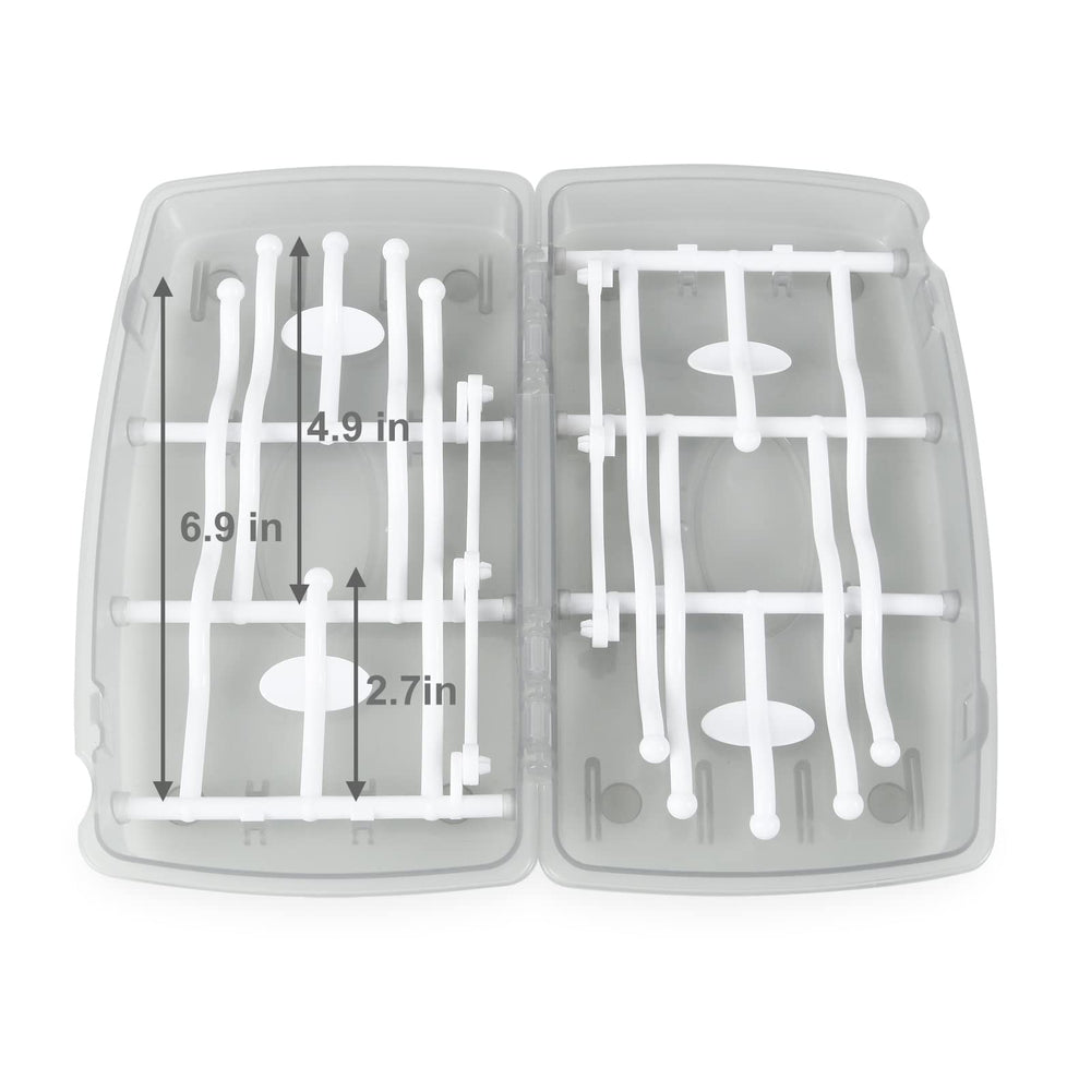 PandaEar BPA-free drying rack highlights safe materials and family-friendly design.