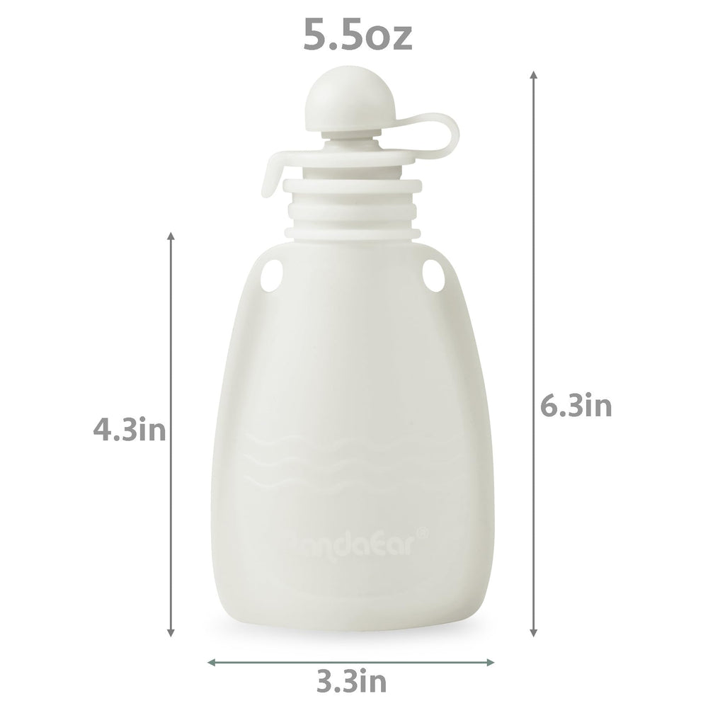 PandaEar BPA-free silicone pouch material highlighting safety