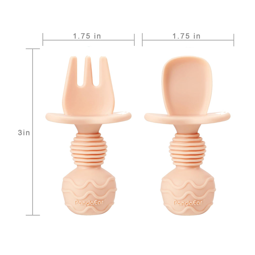 PandaEar BPA-free silicone plate close-up, dishwasher-safe