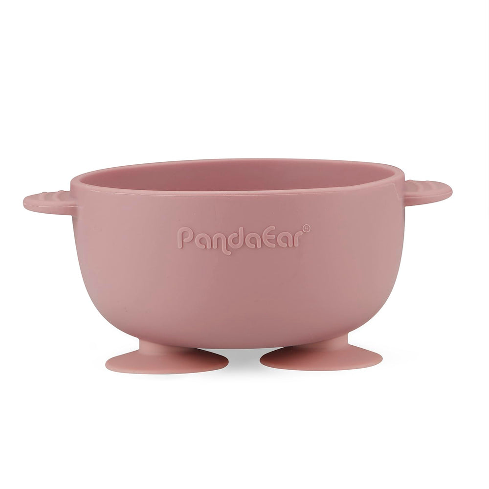 PandaEar BPA-free silicone bowls and spoons ensure safe meals for babies.