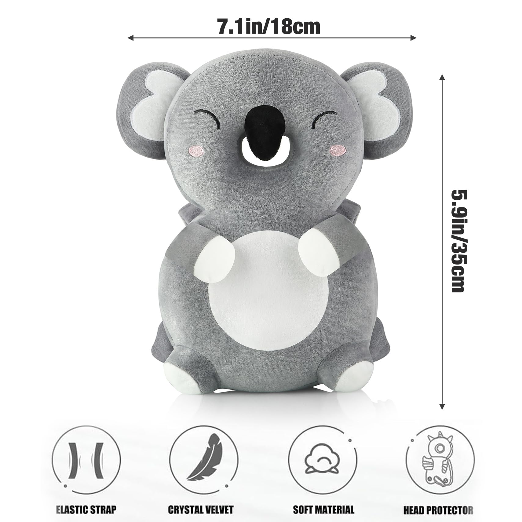 PandaEar cartoon design emphasizes playful safety for toddlers