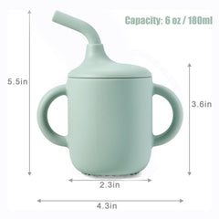 PandaEar dishwasher-safe silicone cups for easy cleanup