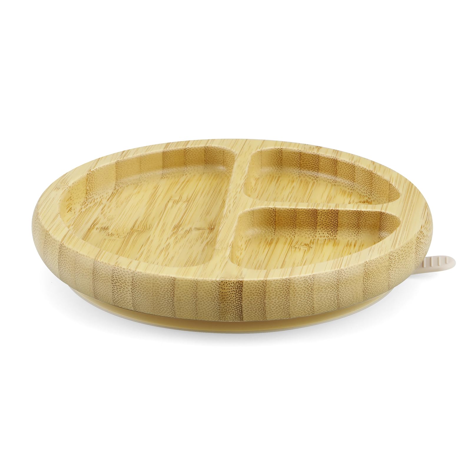 PandaEar dishwasher-safe plate simplifies cleanup after kid-friendly meals.