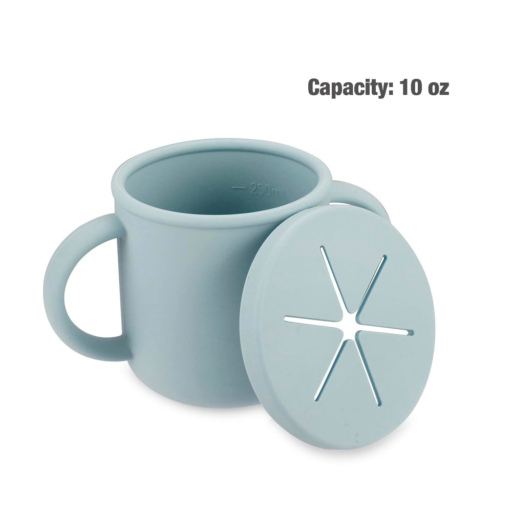PandaEar feeding utensils promote self feeding and confidence for toddlers.