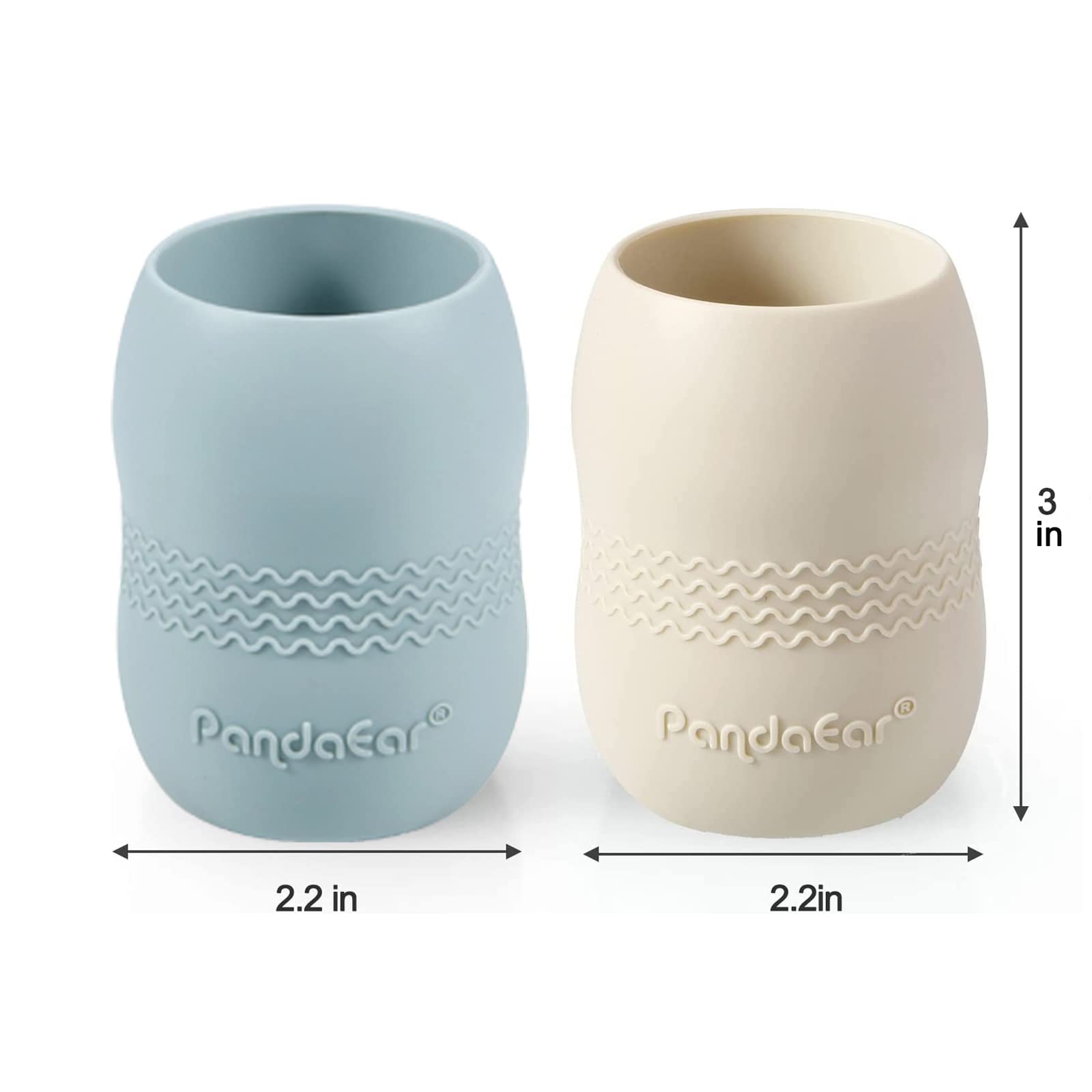 PandaEar dishwasher-safe set simplifies cleanup after meals.