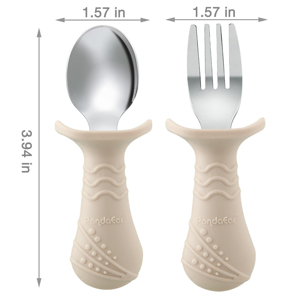 PandaEar utensils dishwasher safe for quick, hygienic cleanups after meals.