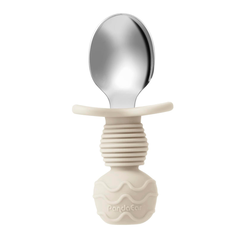 PandaEar durable stainless-steel and silicone utensils for long-lasting mealtime use.