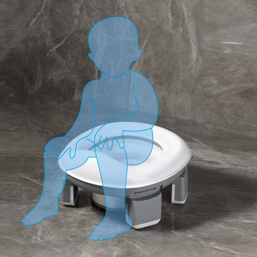 PandaEar easy-clean potty seat simplifies wiping and maintenance after use.
