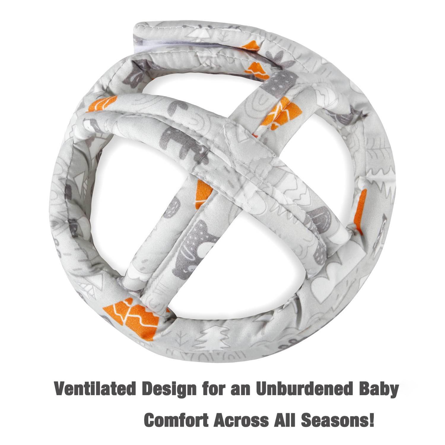 PandaEar head protector 360-degree coverage safeguards little heads during first steps