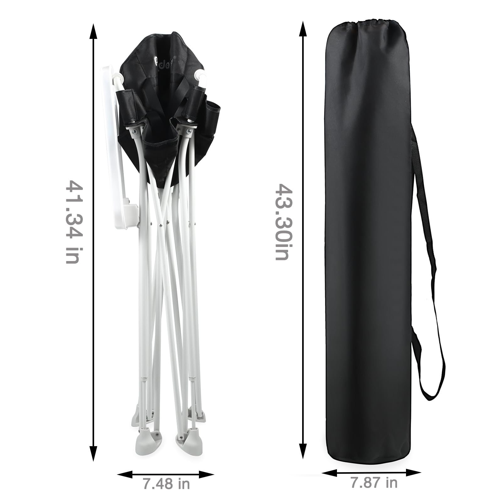 PandaEar lightweight design ideal for travel and quick setup.