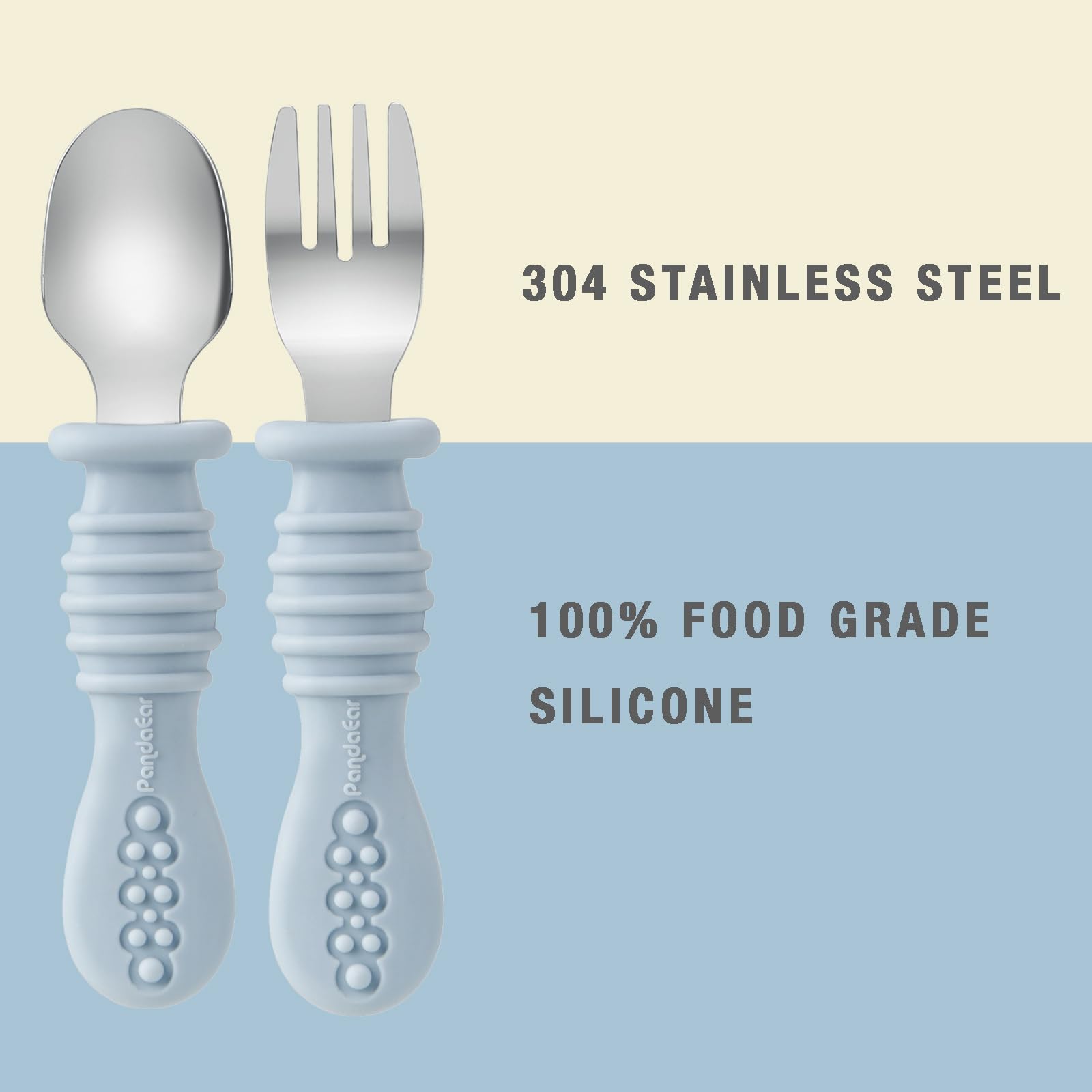 PandaEar light green feeding set adds color to family meals.
