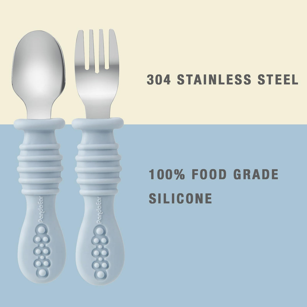 PandaEar light green feeding set adds color to family meals.