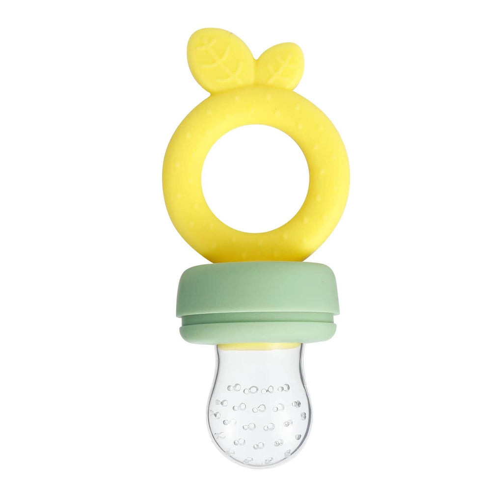 PandaEar multi-functional pacifier-feeder combo supports self-feeding practice.