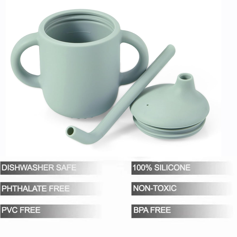 PandaEar non-slip cups with handles promote secure grip