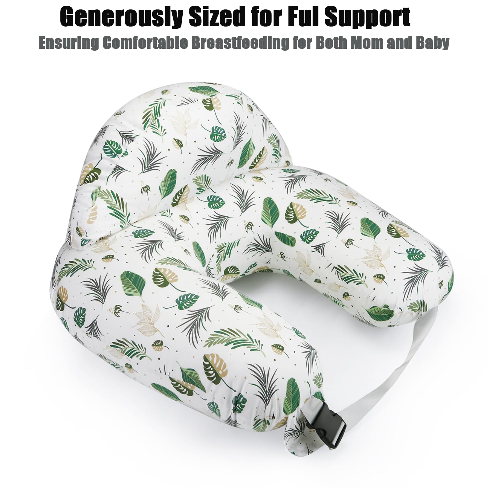 PandaEar nursing pillow back support—ergonomic design reduces strain.